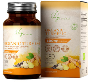 
                  
                    Organic Turmeric, Ginger & Black Pepper Extract
                  
                